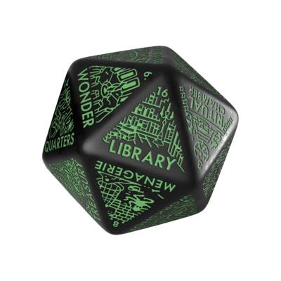 Viridian Jumbo Dice Dungeon Room Generator D20 Black Viridian Jumbo Dice Dungeon Room Generator D20 Black