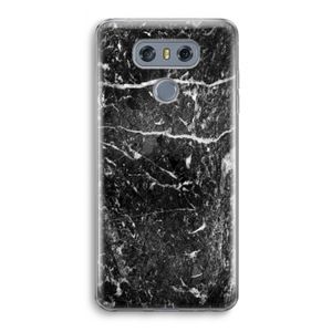 Zwart marmer: LG G6 Transparant Hoesje