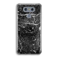 Zwart marmer: LG G6 Transparant Hoesje