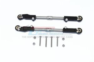 GPM - Aluminium + Stainless Steel Rear Upper Arm Tie Rod set - Arrma Kraton 6S