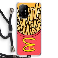 McElodie: Oppo A94 5G Transparant Hoesje met koord
