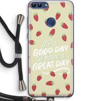Don't forget to have a great day: Huawei P Smart (2018) Transparant Hoesje met koord