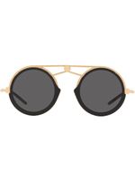 Dolce & Gabbana Eyewear lunettes de soleil à monture ronde - Noir