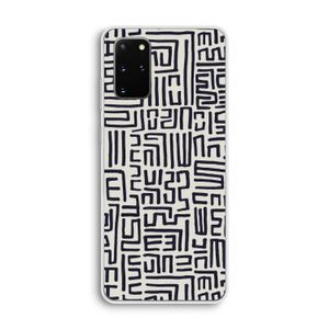 Moroccan Print: Samsung Galaxy S20 Plus Transparant Hoesje