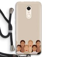 Girls girls girls: Xiaomi Redmi 5 Transparant Hoesje met koord