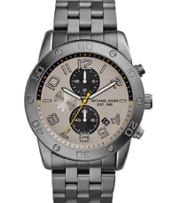 Horlogeband Michael Kors MK8349 Staal Antracietgrijs 24mm