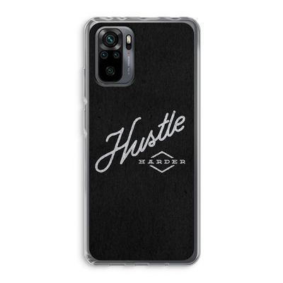 Hustle: Xiaomi Redmi Note 10 Pro Transparant Hoesje