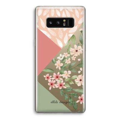 Sweet heaven geometrics: Samsung Galaxy Note 8 Transparant Hoesje