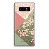 Sweet heaven geometrics: Samsung Galaxy Note 8 Transparant Hoesje