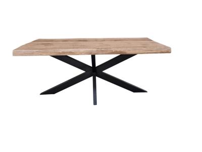 Boomstam eettafel Boston | 160 cm