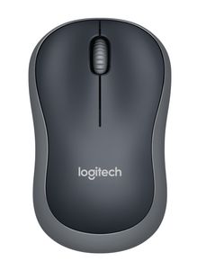 Logitech M185 Zwart/Grijs Draadloze Muis