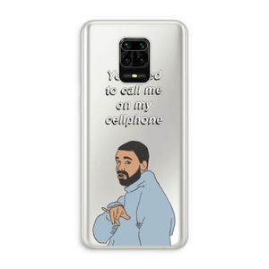 Hotline bling: Xiaomi Redmi Note 10 Lite Transparant Hoesje