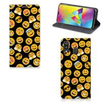 Samsung Galaxy M20 | Hoesje met Magneet | Emoji