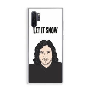 Let It Snow: Samsung Galaxy Note 10 Plus Transparant Hoesje