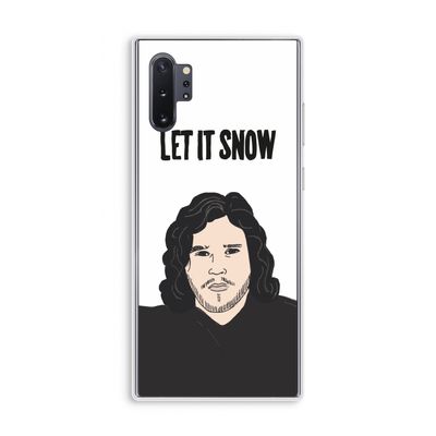 Let It Snow: Samsung Galaxy Note 10 Plus Transparant Hoesje