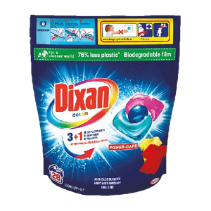 Dixan Dixan Color Power Caps 3-in-1 - 28 wasbeurten