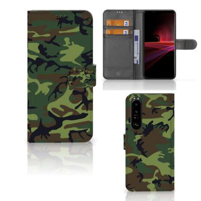 Sony Xperia 1 III | Telefoon Hoesje | Army Dark