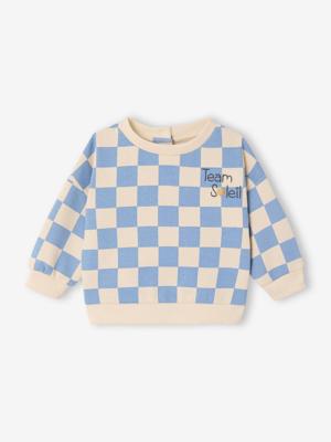 Baby sweater voor jongens "Team Soleil" grijsblauw Baby sweater voor jongens "Team Soleil" grijsblauw