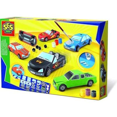 SES CREATIVE Lijsten en schilderen - Auto's