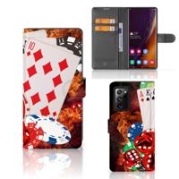 Samsung Galaxy Note20 Ultra | Wallet Case | met Pasjes | Casino