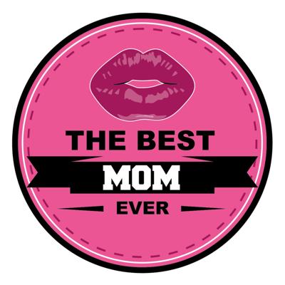 Moederdag bierviltjes - the best mom ever - roze - 15x stuks - cadeau onderzetters - verjaardag mama