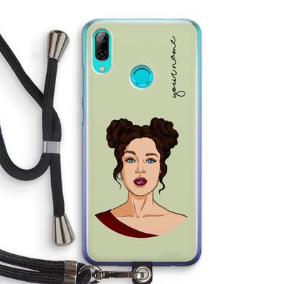 Pop-Art Creator: Huawei P Smart (2019) Transparant Hoesje met koord