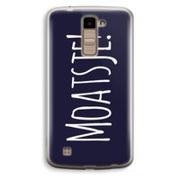 Moatsje!: LG K10 (2016) Transparant Hoesje