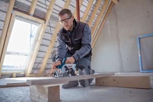 Bosch Professional GKS 18V-57-2 L Accu-cirkelzaag Zaagdiepte 90° (max.) 57 mm Incl. 2 accus, Incl. lader, Incl. koffer 18 V 5.5 Ah