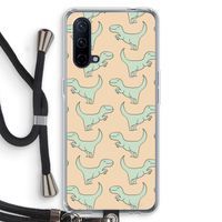 Dinos: OnePlus Nord CE 5G Transparant Hoesje met koord