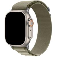 Apple Watch Nylon Alpine Band - Olijf - 44, 45, 46 & 49mm Apple Watch Nylon Alpine Band - Olijf - 44, 45, 46 & 49mm