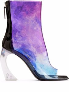 Giuseppe Zanotti bottines Nordlyss à bout ouvert - Violet