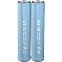 eneloop eneloop lite HR03 Oplaadbare AAA batterij (potlood) NiMH 550 mAh 1.2 V 2 stuk(s) - thumbnail