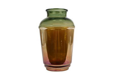 Vaas rond Amber/Green High