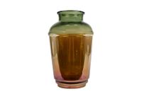 Vaas rond Amber/Green High