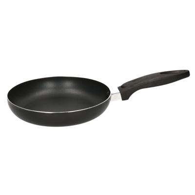 Koekenpan - zwart - D20 cm - aluminium - met dubbel antiaanbaklaag - pannen