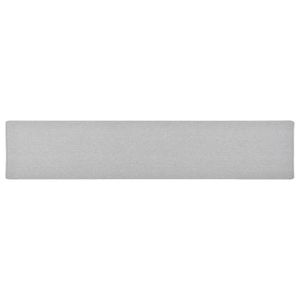 VidaXL Tapijtloper 50x250 cm lichtgrijs