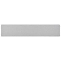 VidaXL Tapijtloper 50x250 cm lichtgrijs