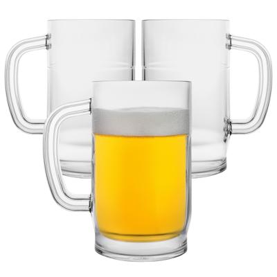 MPDrink Bierpul - 12x - SAN kunststof - 50 cl - onbreekbaar - herbruikbaar - bierglazen MPDrink Bierpul - 12x - SAN kunststof - 50 cl - onbreekbaar - herbruikbaar - bierglazen