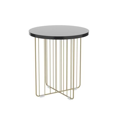 Bijzettafel Vinthera Moa Gouden Metaal 44 x 47,8 cm