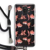 Blub: Samsung Galaxy J8 (2018) Transparant Hoesje met koord