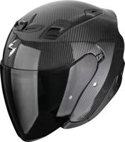 SCORPION EXO-Z1 Carbon Solid, Jethelm of scooter helm, Zwart