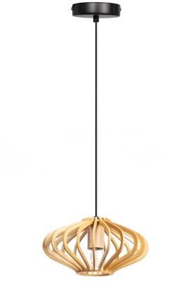 ETH Houten hanglampTess Ø 25cm plat - 05-HL4543-70