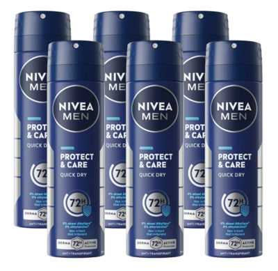 Nivea Men Protect & Care Deodorant Spray Voordeelverpakking