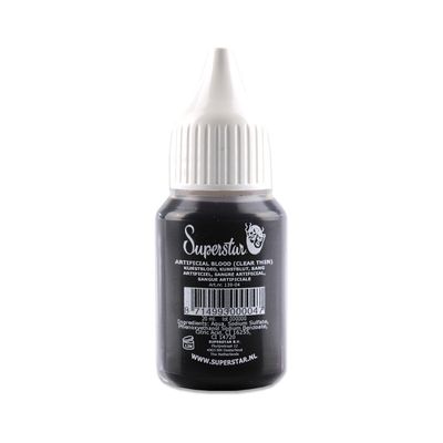 Flesje dun vloeibaar horror nepbloed schmink 20 ml
