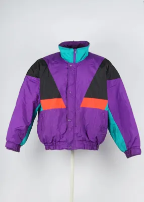 Vintage Regular Steep Slopes Jacket in Purple size XL