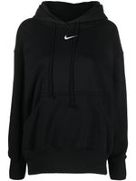 Nike hoodie à logo brodé - Noir