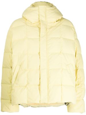 izzue veste à design matelassé - Jaune