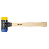 Wiha safety kunststof hamer blauw / geel 832-15 40mm 26654 Wiha safety kunststof hamer blauw / geel 832-15 40mm 26654
