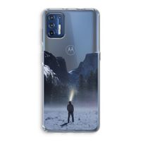 Wanderlust: Motorola Moto G9 Plus Transparant Hoesje