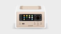 Sonoro Relax X internet radio met Wi-Fi, Spotify Connect, FM/DAB+ radio en Bluetooth - Mat wit - thumbnail